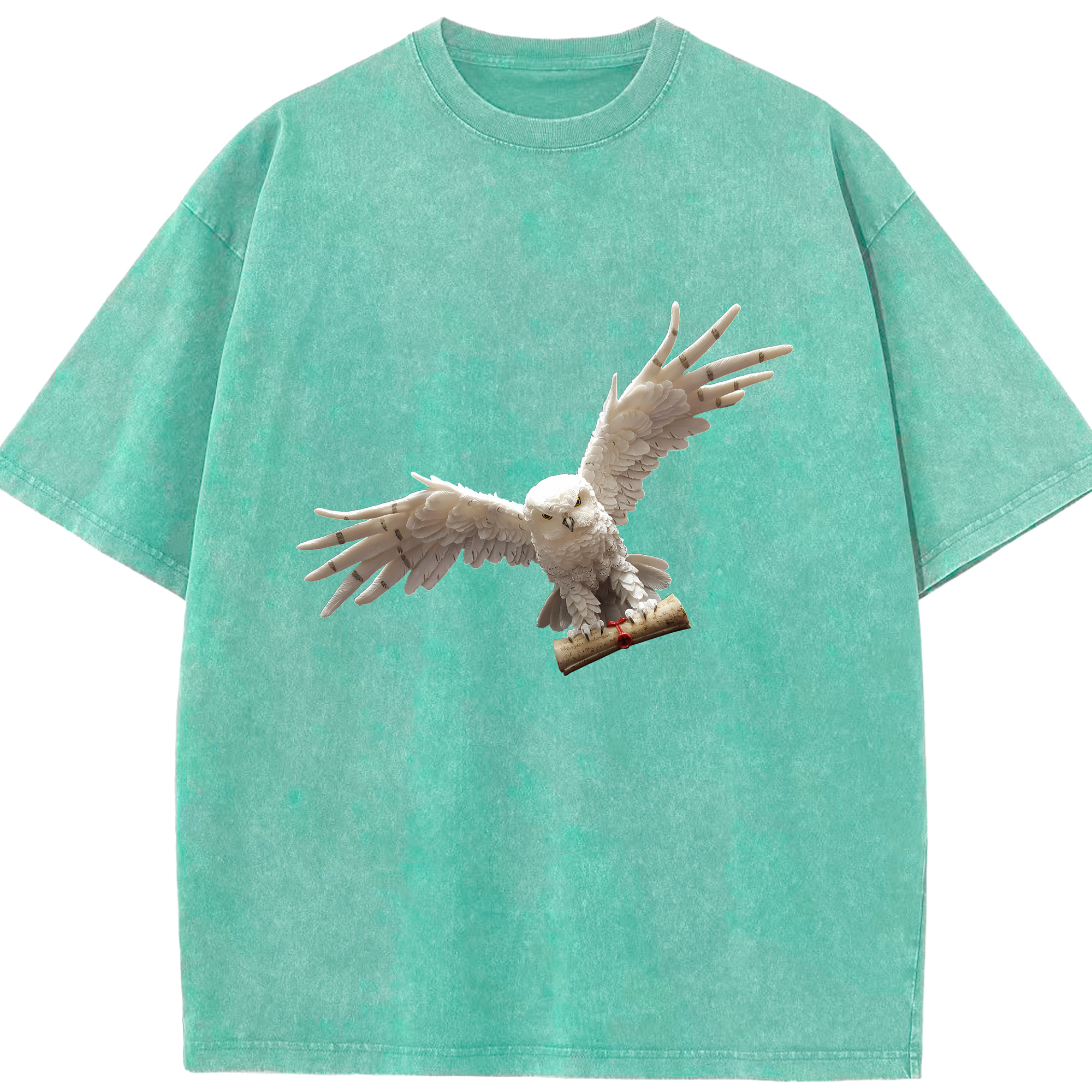 （画像用） Harry Potter ハリー・ポッターシリーズ 綿100% ヴィンテージ風 半袖Tシャツ（フロントプリント）